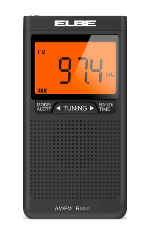 RADIO PORTATIL LCD MEMORIA 40 EMISORAS SLEEP - SNOOZE RF-94